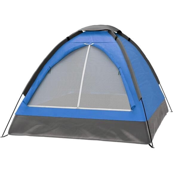 2 Person Dome Tent – Easy Set Up Shelter with Rain Fly and Carry Bag for Camping - Picture 7 of 12